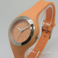 Luxury Japan Movt Sikucone Plastic Girls Wrist Watch